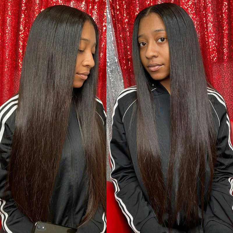 Wig Female Long Straight Hair African Fashion Headgear